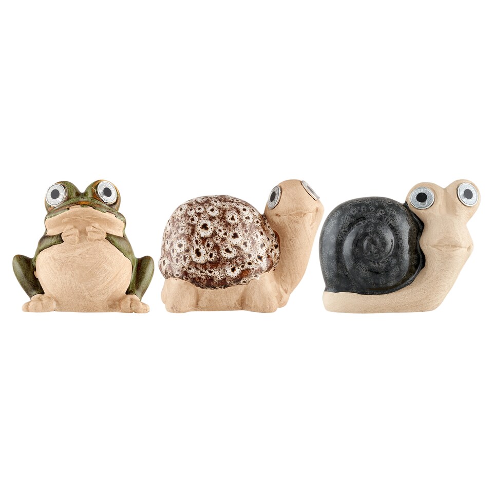Napelemes porcelán állatfigura