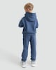 image 4 of F&F Active 2-Piece Cotton Rich Recreation Colour Block Hoodie and Joggers Set in Blue