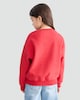 image 3 of F&F Girls Cotton Rich Dear Santa Slogan Sweatshirt in Red