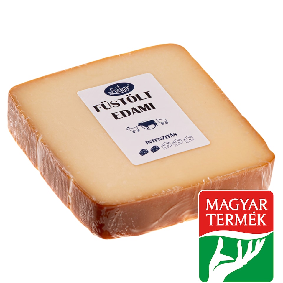 Lecker füstölt, félzsíros, félkemény Edami sajt