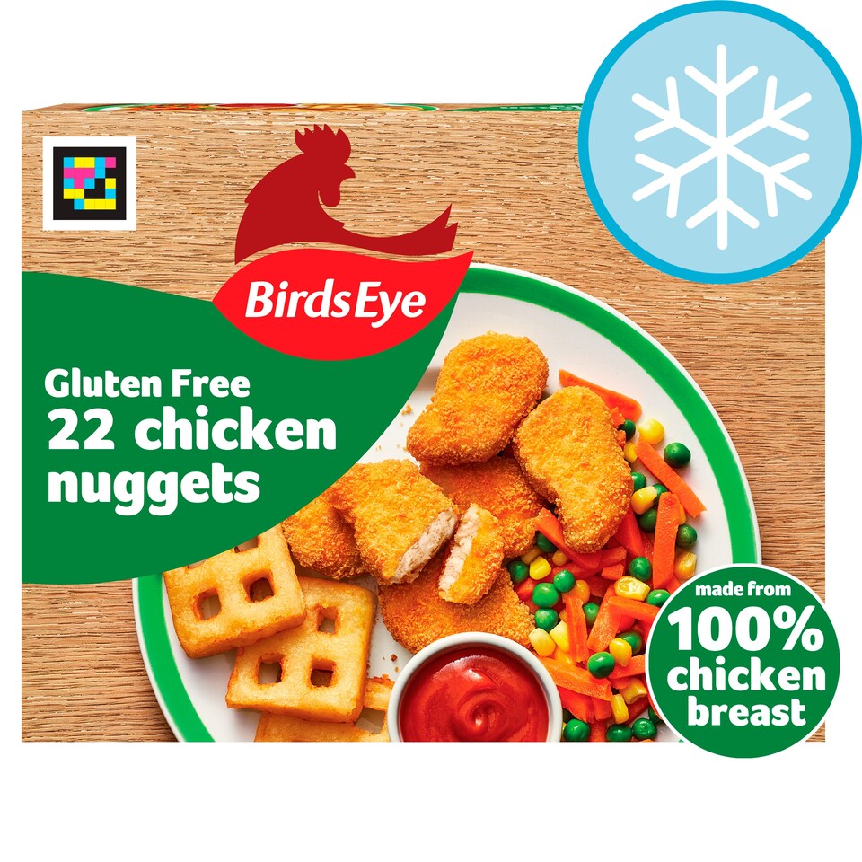Birds Eye Du 22 Glutenfree Chicken Nuggets 455G