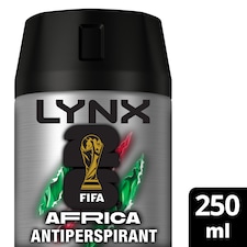 Lynx Africa 72h Antiperspirant Deodorant for Men 250ml