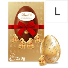 Lindt Gold Bunny Milk Chocolate Egg 250g