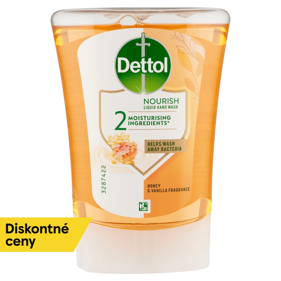 obrázok 1 z Dettol Tekuté mydlo náplň do bezdotykového dávkovača vôňa medu a vanilky 250 ml
