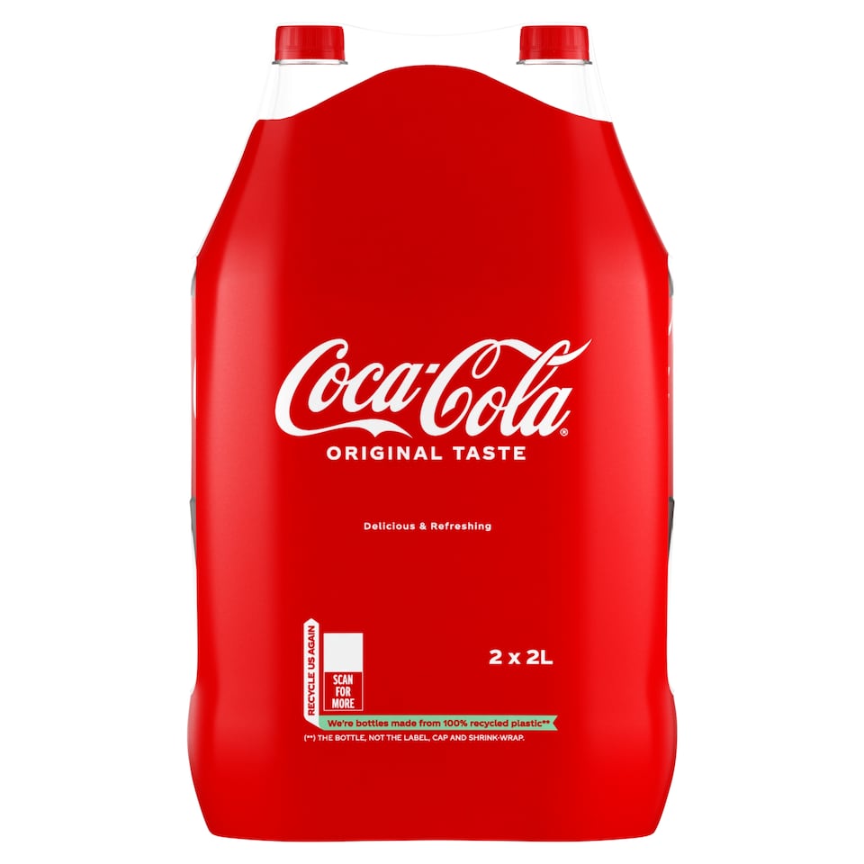Coca Cola Contour 2 X 2 Litre