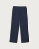 image 4 of OH ME OH MY Cotton Rich Ribbed Button Detail Pyjama Bottoms in Navy