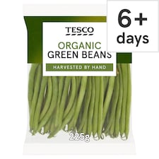 Tesco Organic Green Beans 225G