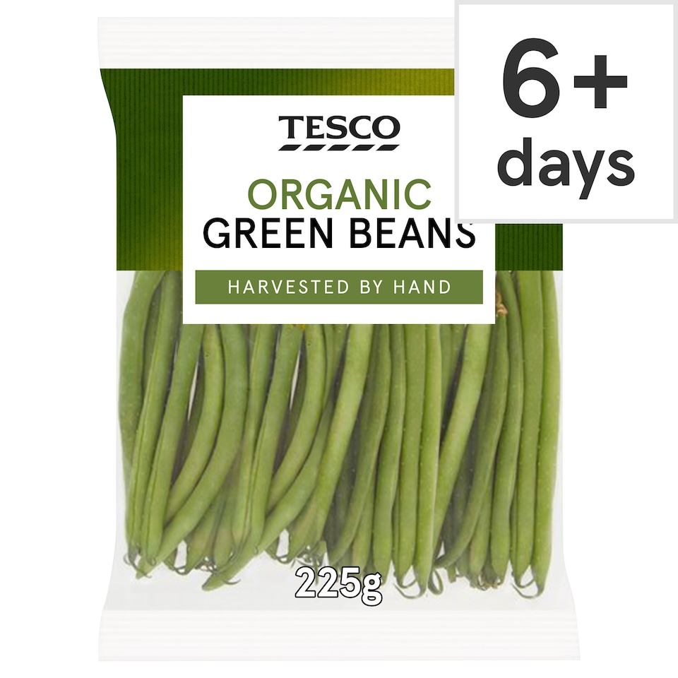 image 1 of Tesco Organic Green Beans 225G