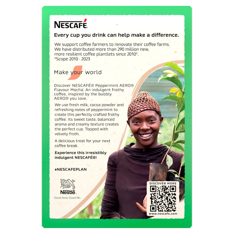 image 1 of Nescafe Aero Peppermint Mocha 7x19g