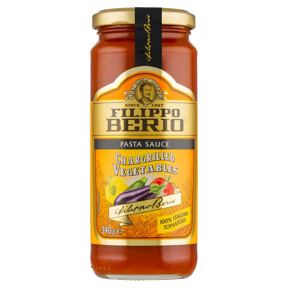 Obrázek 1 pro produkt Filippo Berio Rajčatová omáčka s grilovanou zeleninou 340g