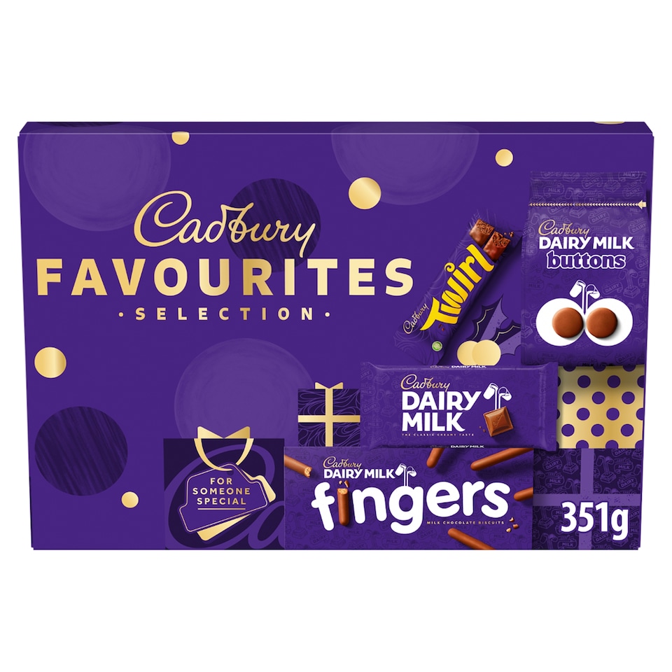 Cadbury Favourites Selection box 351g