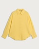 image 4 of F&F Pure Cotton Double Cloth Long Sleeved Shirt in Yellow