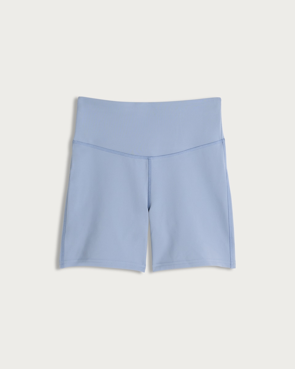 image 1 of F&F Active EVERYHOUR High Waisted Cycling Shorts in Blue