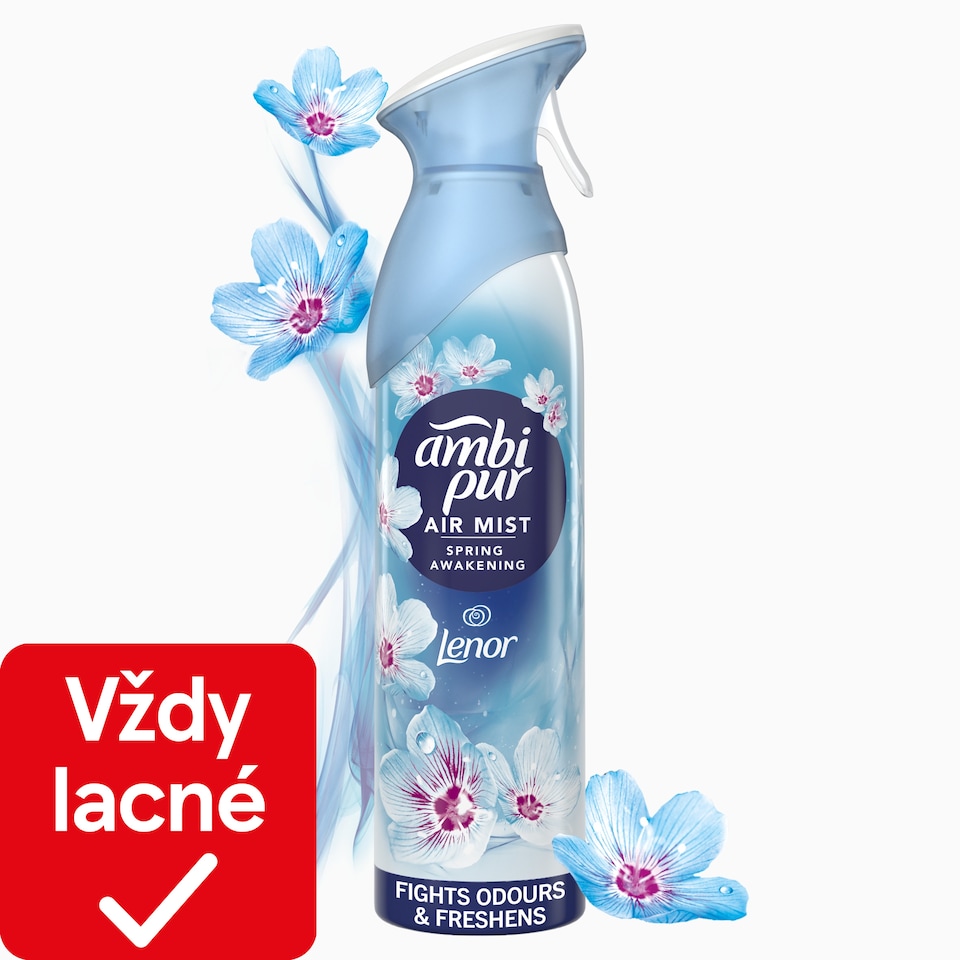 obrázok 1 z Ambi Pur Lenor Spring Awakening Osviežovač Vzduchu v Spreji 185 ml