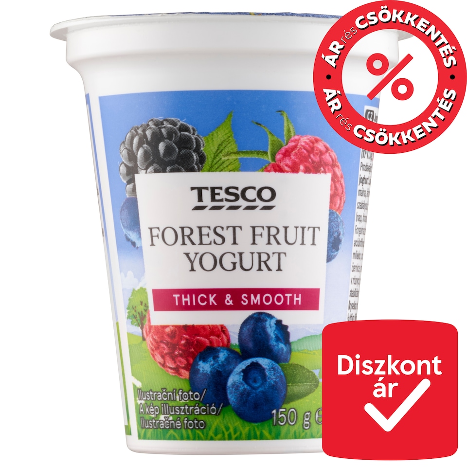Tesco Forest Fruit Yogurt 150 g
