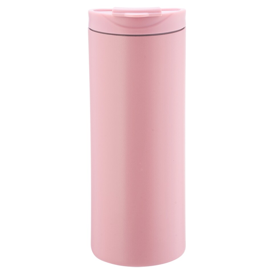 Tesco Pink Travel Mug 350ml