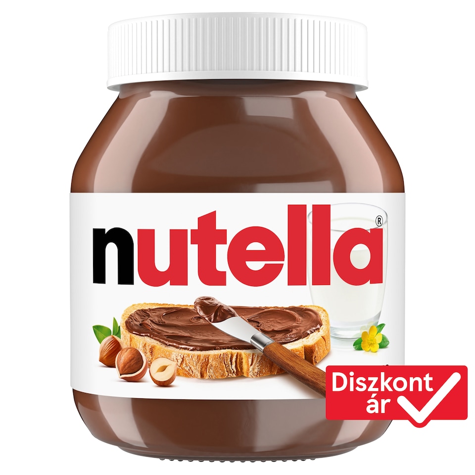 Nutella kenhető kakaós mogyorókrém 600 g