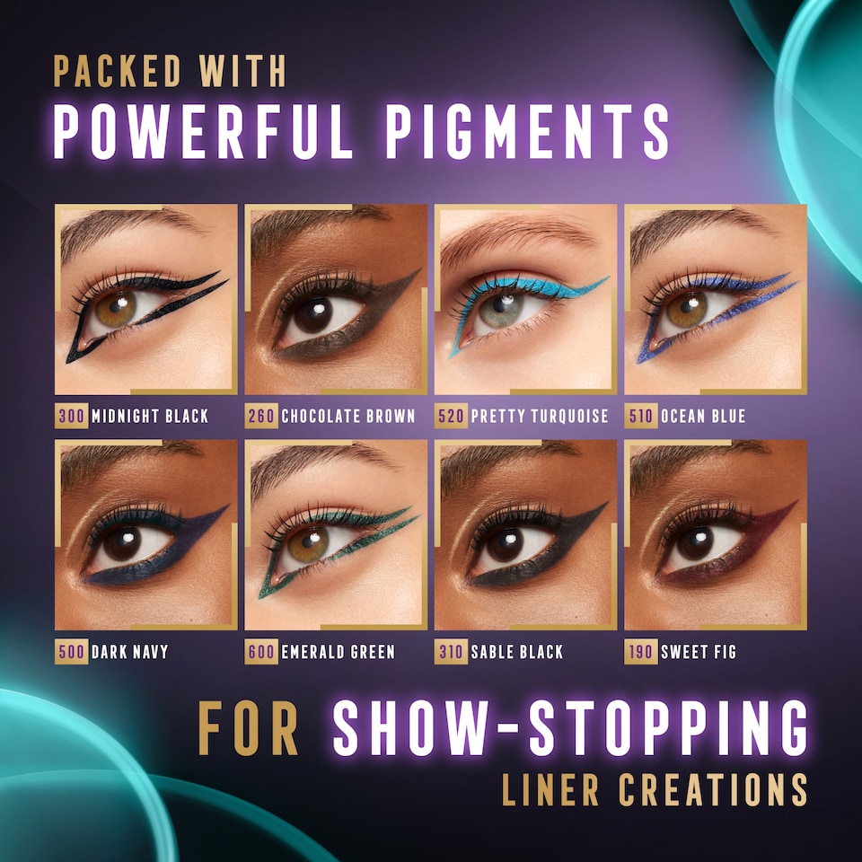 image 1 of Max Factor Masterpiece Wow Liner Chocolate Brown 260 1.2g