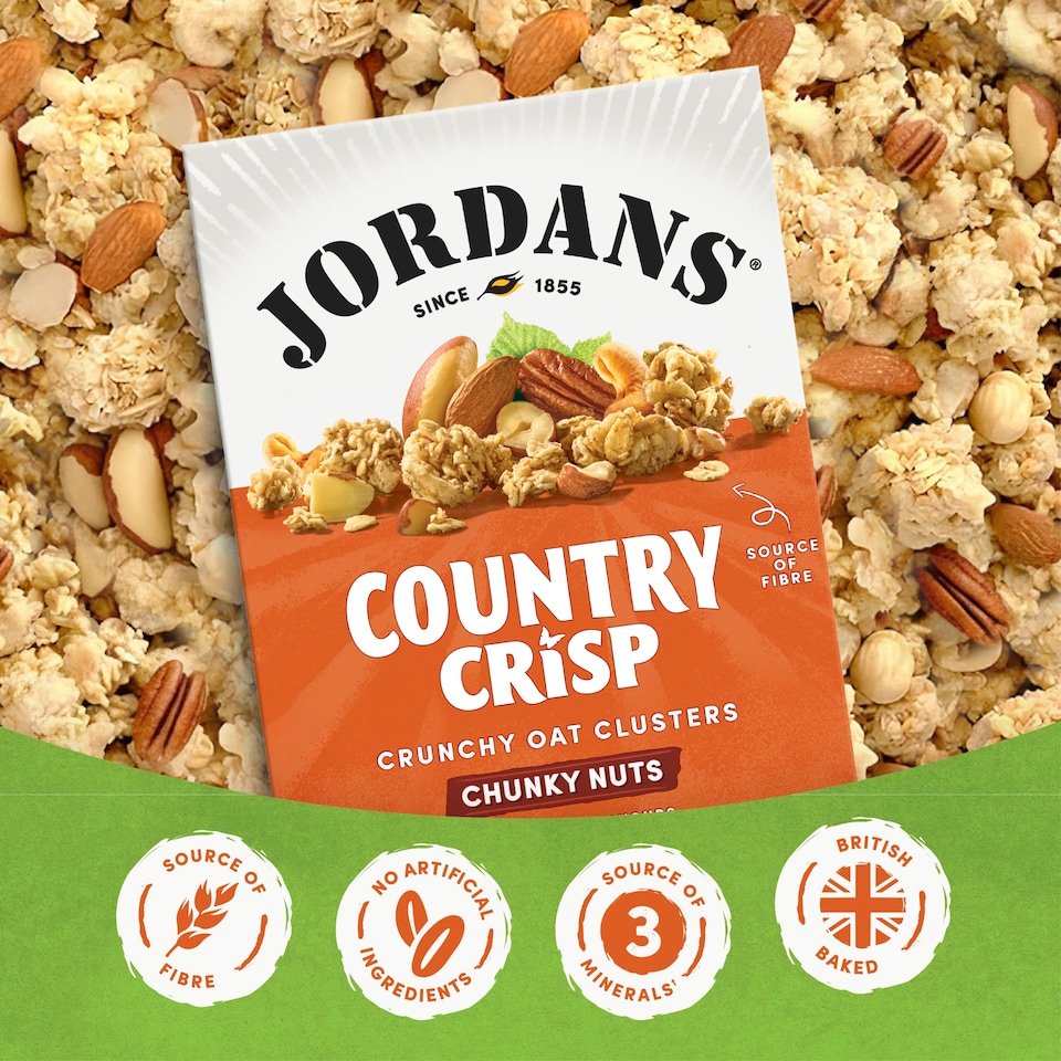 image 1 of Jordans Country Crisp Chunky Nut Cereal 450g