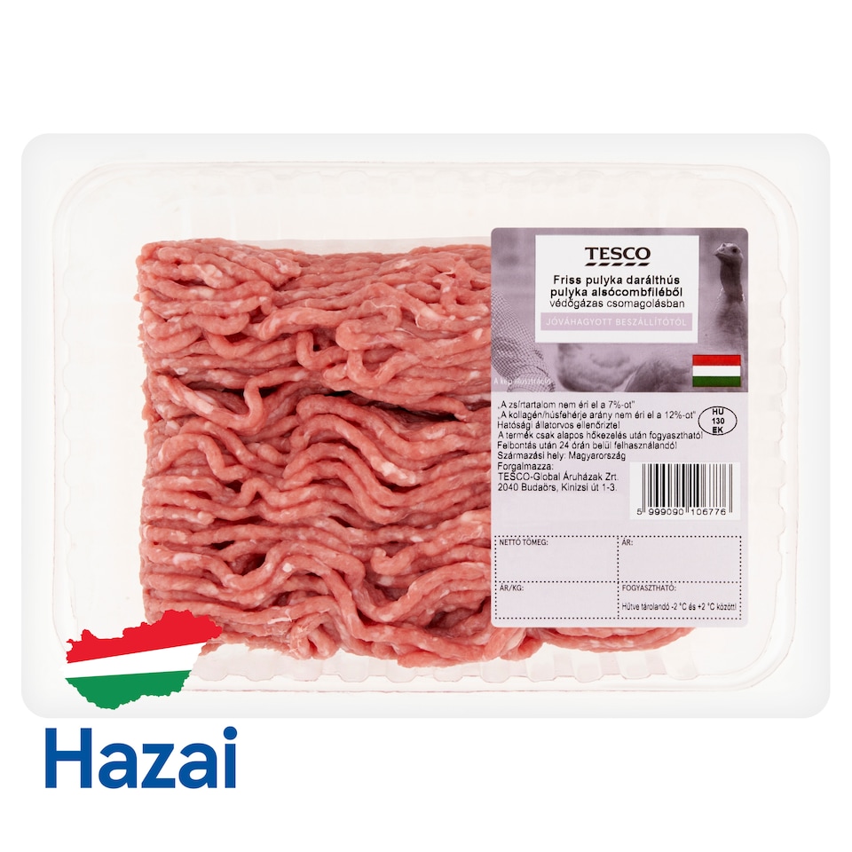 Tesco Fresh Minced Turkey from Turkey Thigh Fillet 500 g