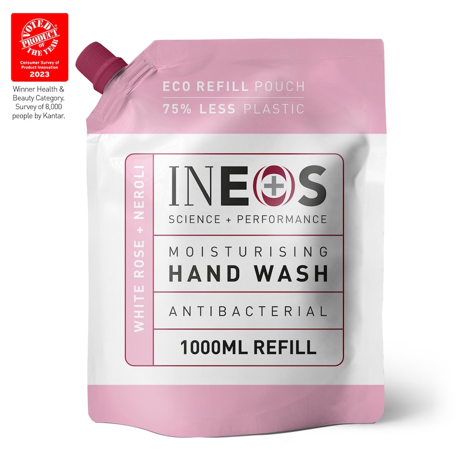 Ineos Hand Wash Refill White Rose And Neroli 1000Ml