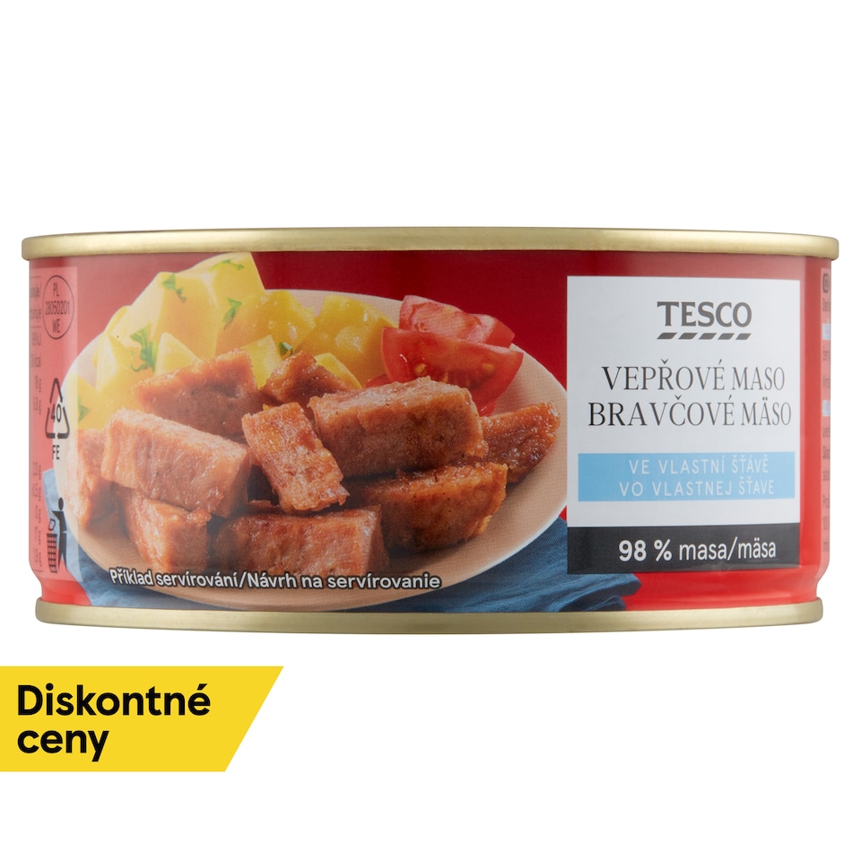 Tesco Pork in Its Own Juice 300 g
