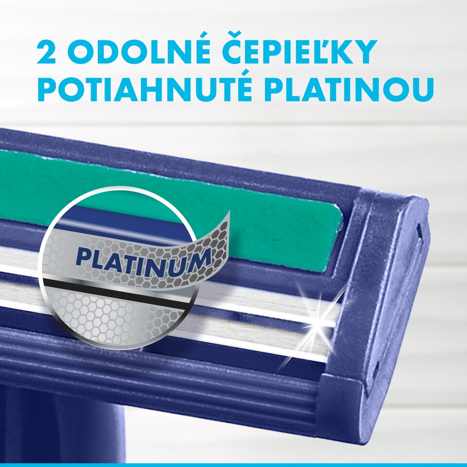 obrázok 1 z Gillette BlueII Plus Pánske Jednorazové Holiace Strojčeky x14