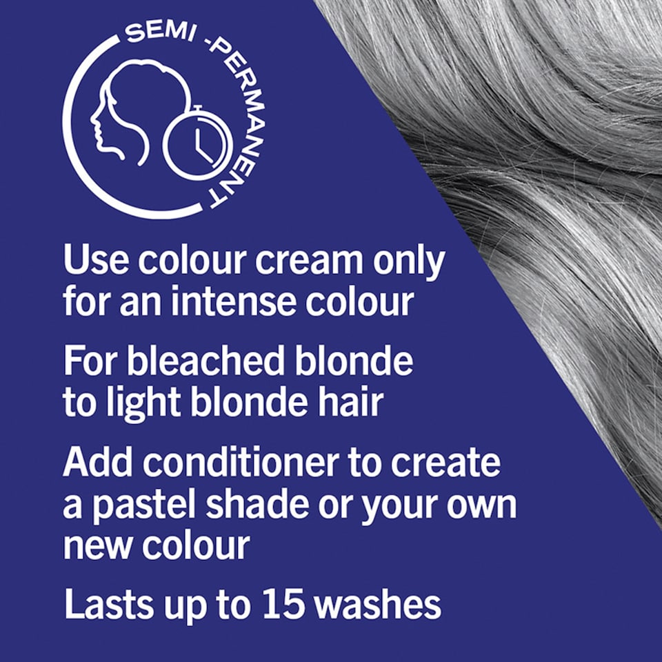 image 1 of Schwarzkopf Live Ultra Bright 098 Steel Silver 80G