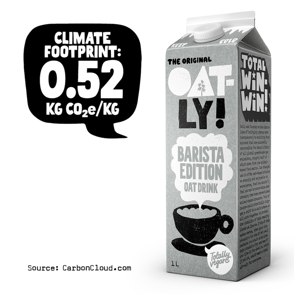 image 1 of Oatly The Original Barista Edition Oat Chilled Drink 1L