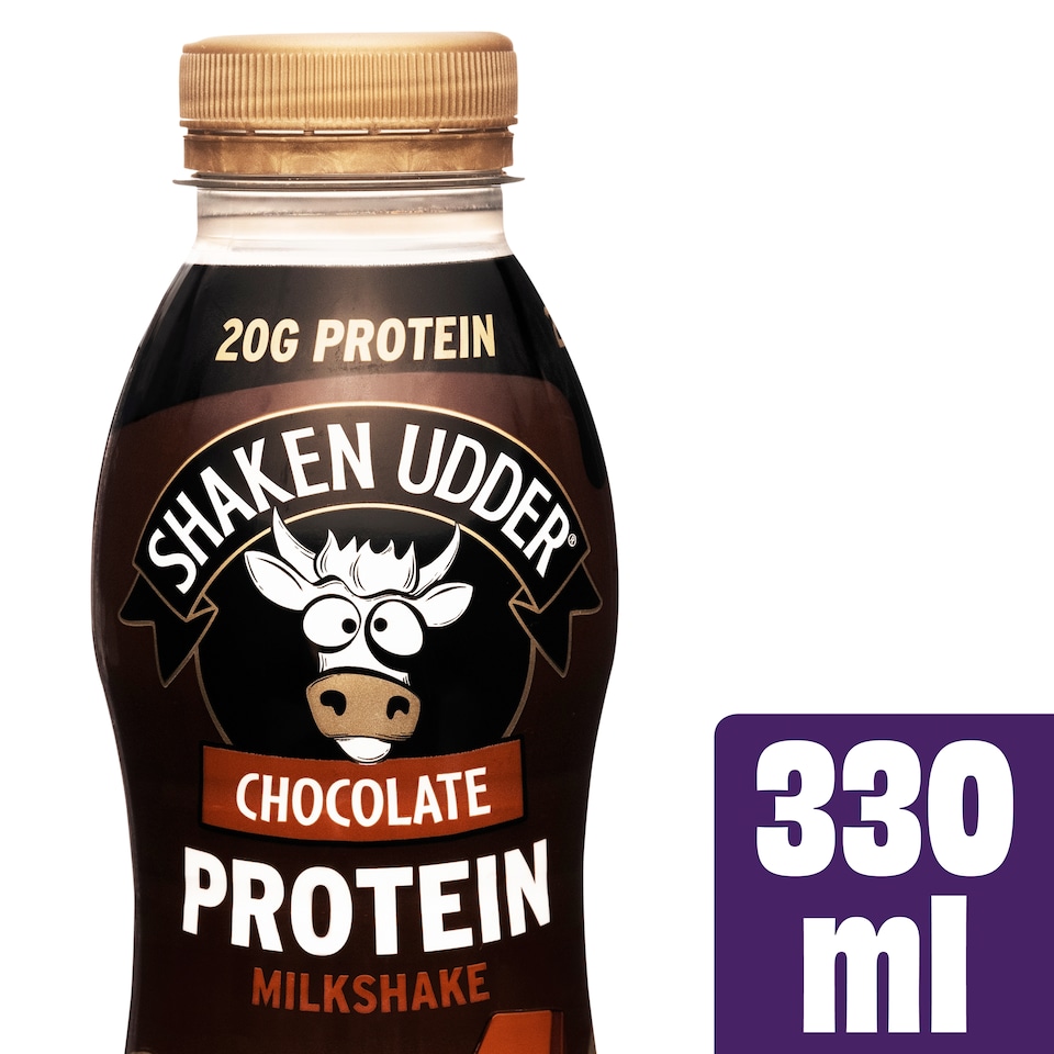 image 1 of Shaken Udder Chocolate Protein Milkshake 330ml
