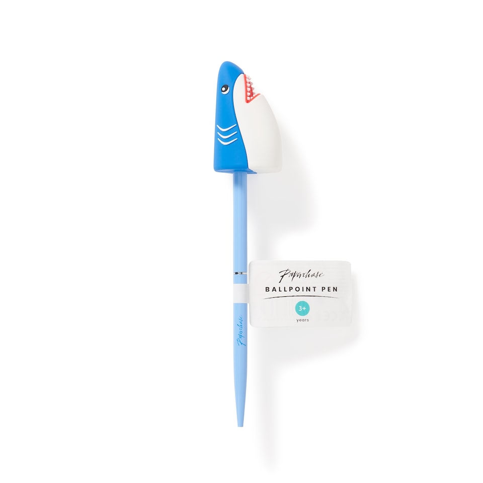 image 1 of Paperchase Shark Single Ballpoint pen