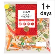 Tesco Large Vegetable Stir Fry 570g