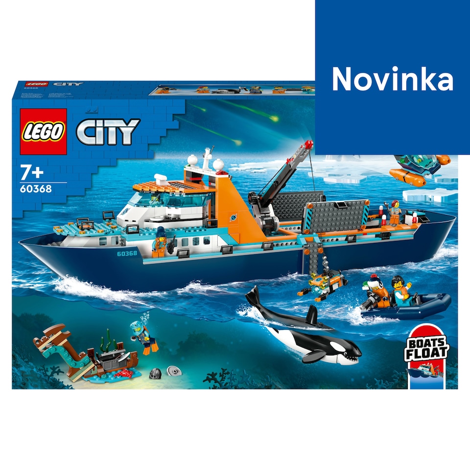 image 1 of LEGO City 60368 Arctic Explorer Ship