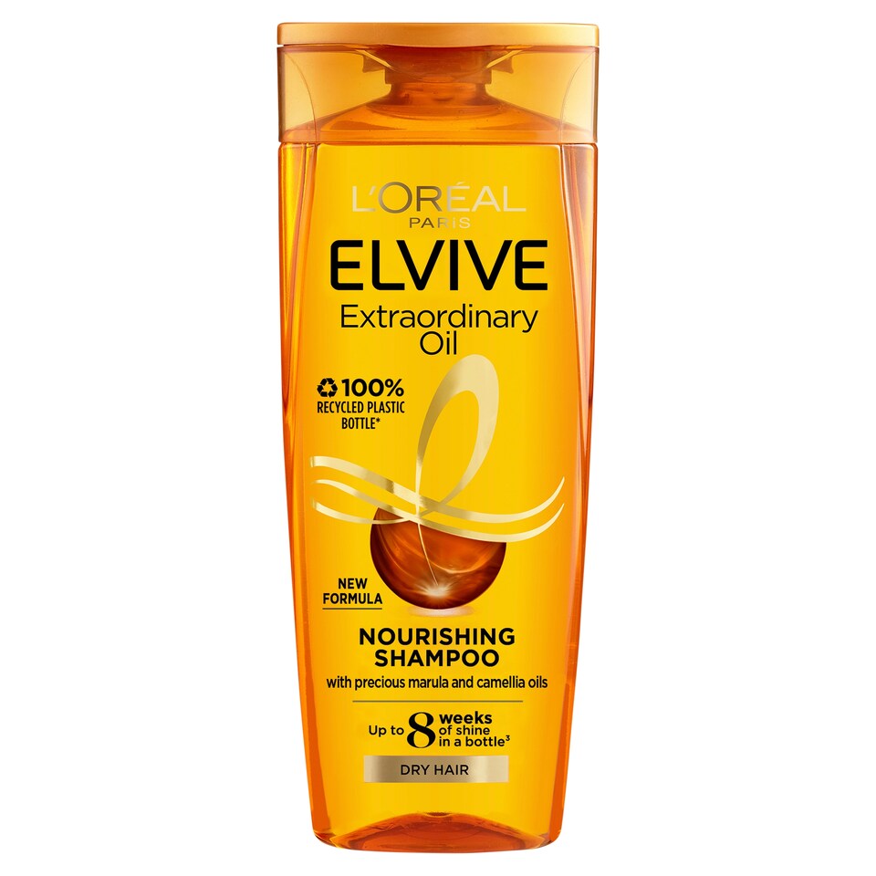 image 1 of L'oreal Elvive Ext/Ord Oil Dry Hair Shampoo 300Ml
