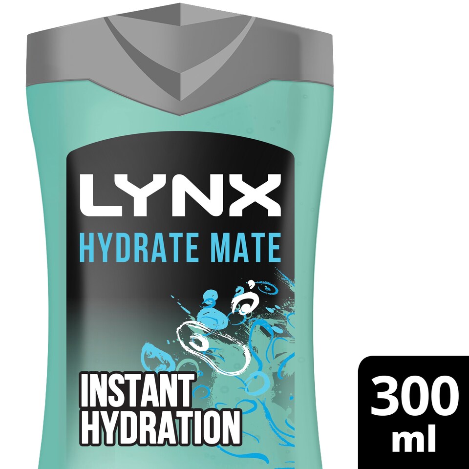 image 1 of Lynx+ Series Hydrate Mate 300Ml Shower Gel