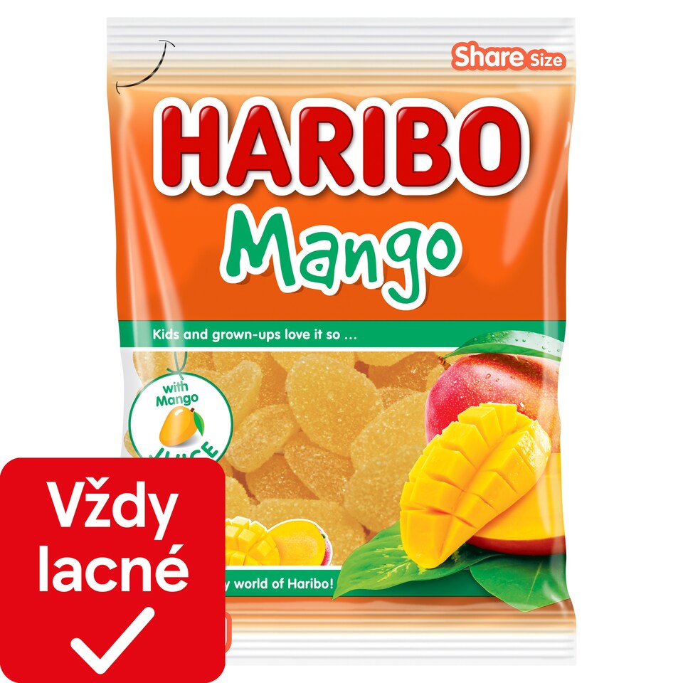 Haribo Mango ovocné želé 160 g