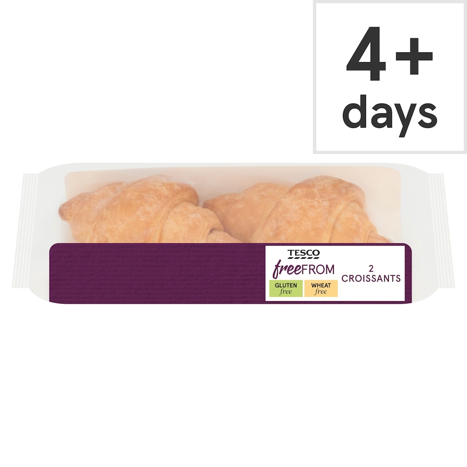 Tesco Free From Croissants 2 pack