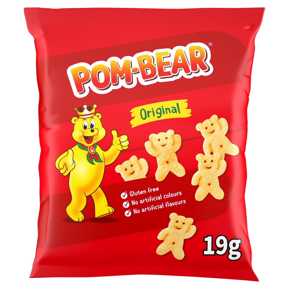image 1 of Pom Bear Original Crisps 19G