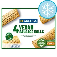 Greggs 4 Vegan Sausage Roll 420g Tesco Groceries Greggs 4 Vegan Sausage Roll 420g Tesco Groceries