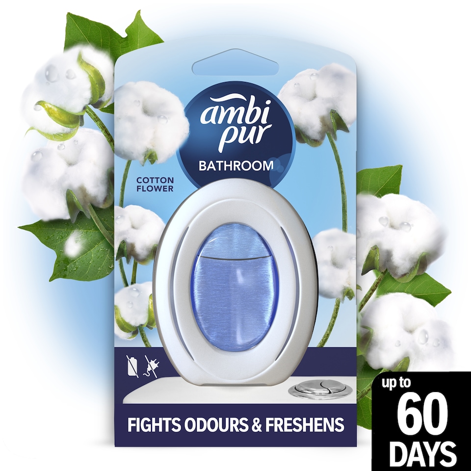 Ambi Pur Bathroom Cotton Fresh Osvěžovač Vzduchu 1 X