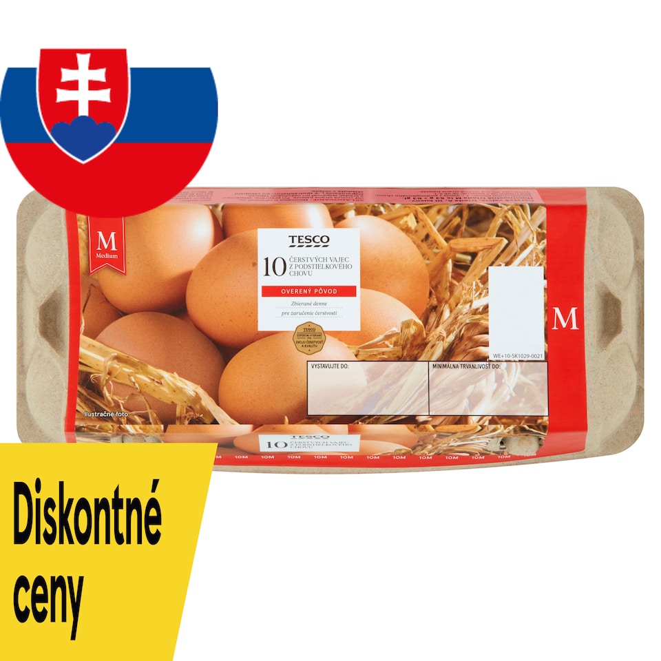 Tesco Fresh Eggs M 10 pcs