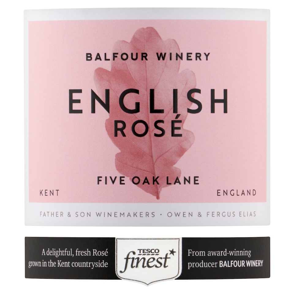 image 1 of Tesco Finest English Rosé 75cl
