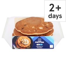 Tesco High Protein 4 Blueberry Protein Pancakes