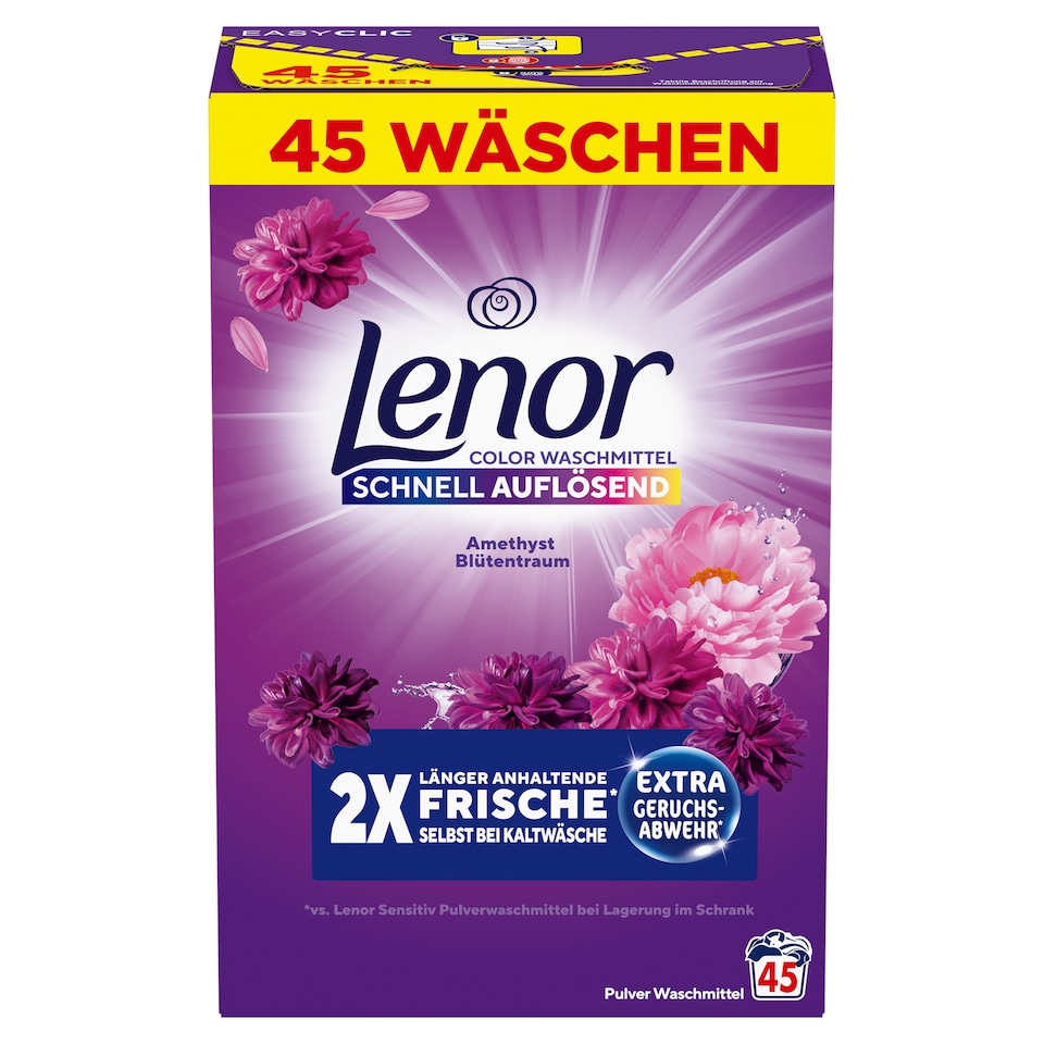 image 1 of LENOR Washing Powder 45 Washes, Flower Bloom