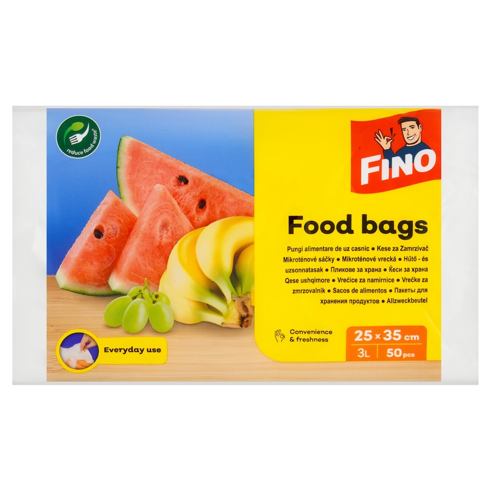 Obrázek 1 pro produkt Fino Mikroténové sáčky 25 x 35 cm 3l 50 ks
