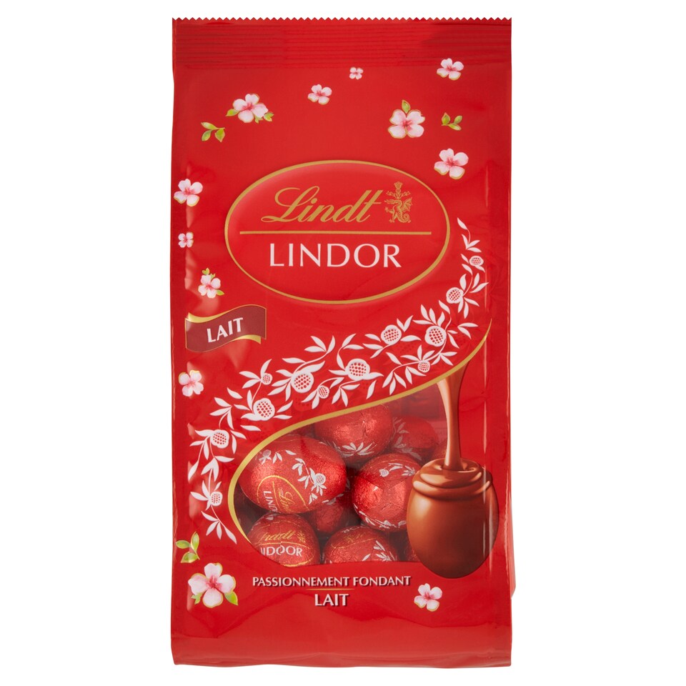 Lindt Lindor Milk Chocolated Truffles with a Smooth Melting Filling 180 g