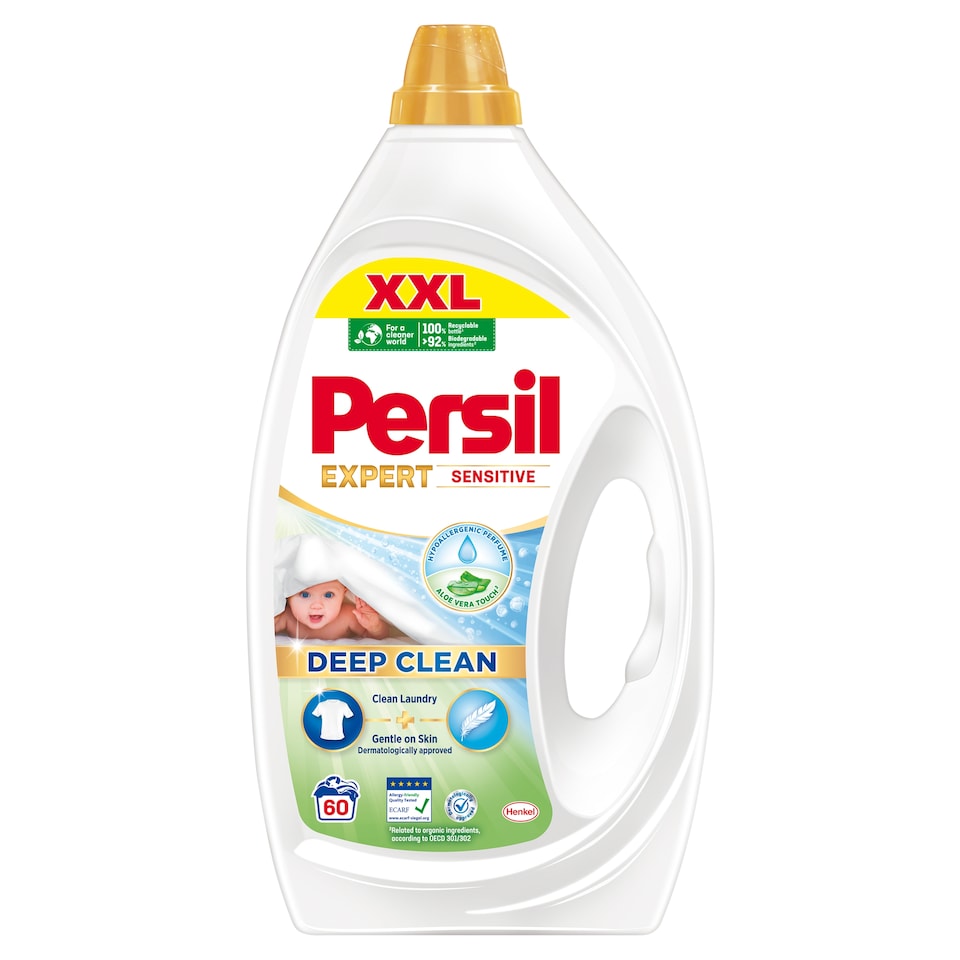 Persil prací gél Expert Sensitive pre citlivú pokožku 60 praní