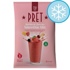 Pret Berries & Cherries Smoothie Mix 400G
