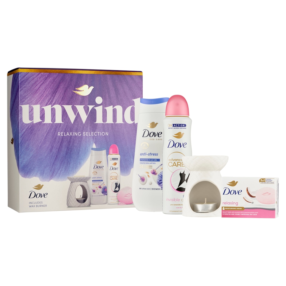 Obrázek 1 pro produkt Dove Antistress prémiová kazeta s aroma lampou