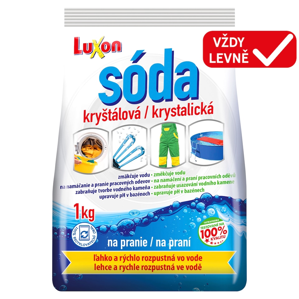 Luxon Krystalická soda 1kg